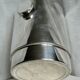 Modernist silver metal Champagne (or wine) bucket