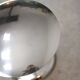 Mid-Century Italian Big Button Table Lamp in Chrome