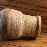Glazed sandstone vase