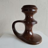 Stoneware candle holder Bastian Le Pemp Quimper