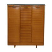 Burwood Triple Curtain Notary Filing Cabinet
