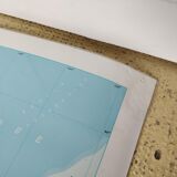 Air France planisphere 158 by 96cm