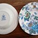 lot of 6 old hollow plates English earthenware Mason's
