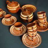 Teapot coffee maker Digoin Sarreguemines model Mary