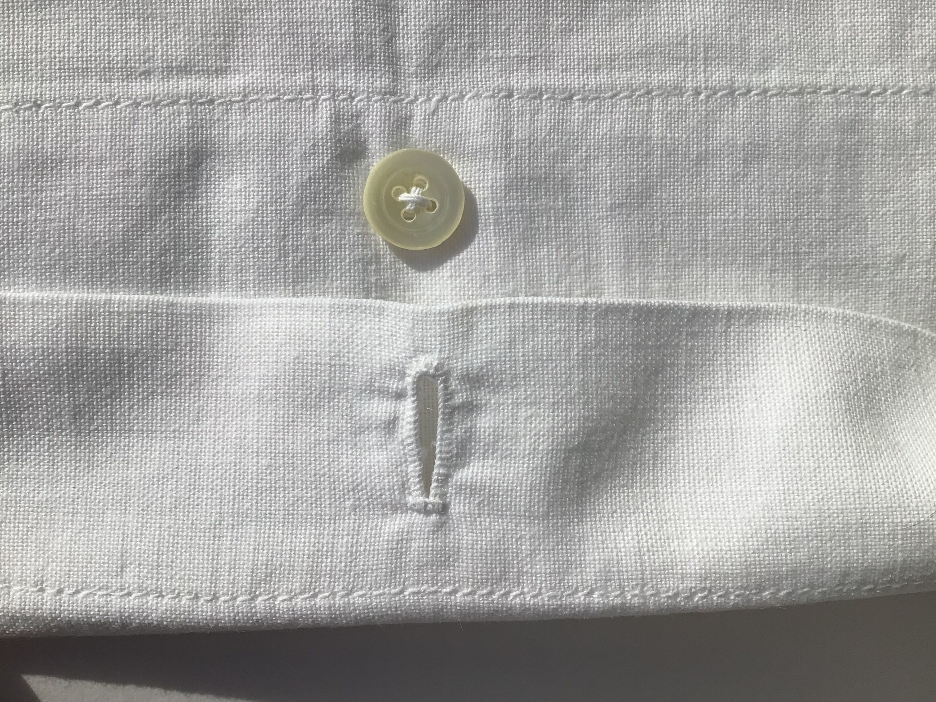 Monogram pillowcase HM original crocheted edge