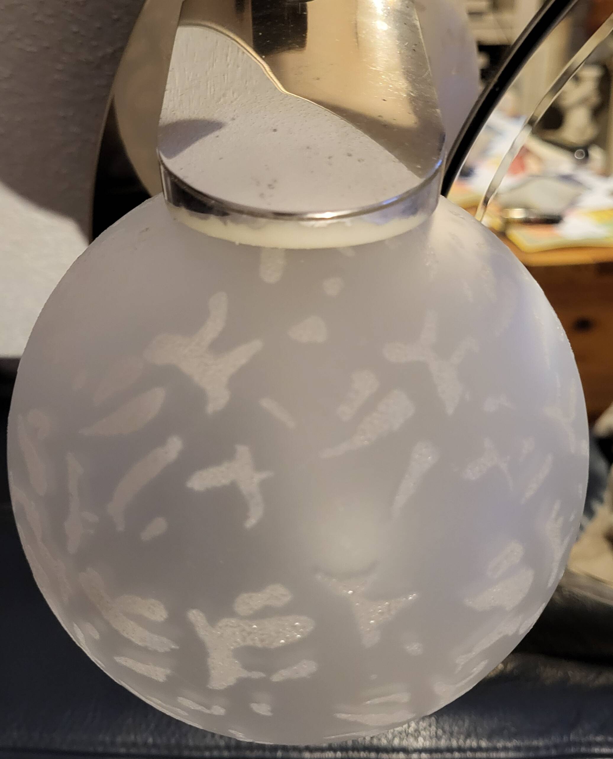 Smoked oval mirror, Italy, 1970