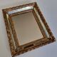 Antique Venetian style mirror with beads, 27 x 32 cm