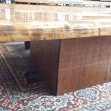 elm burl coffee table