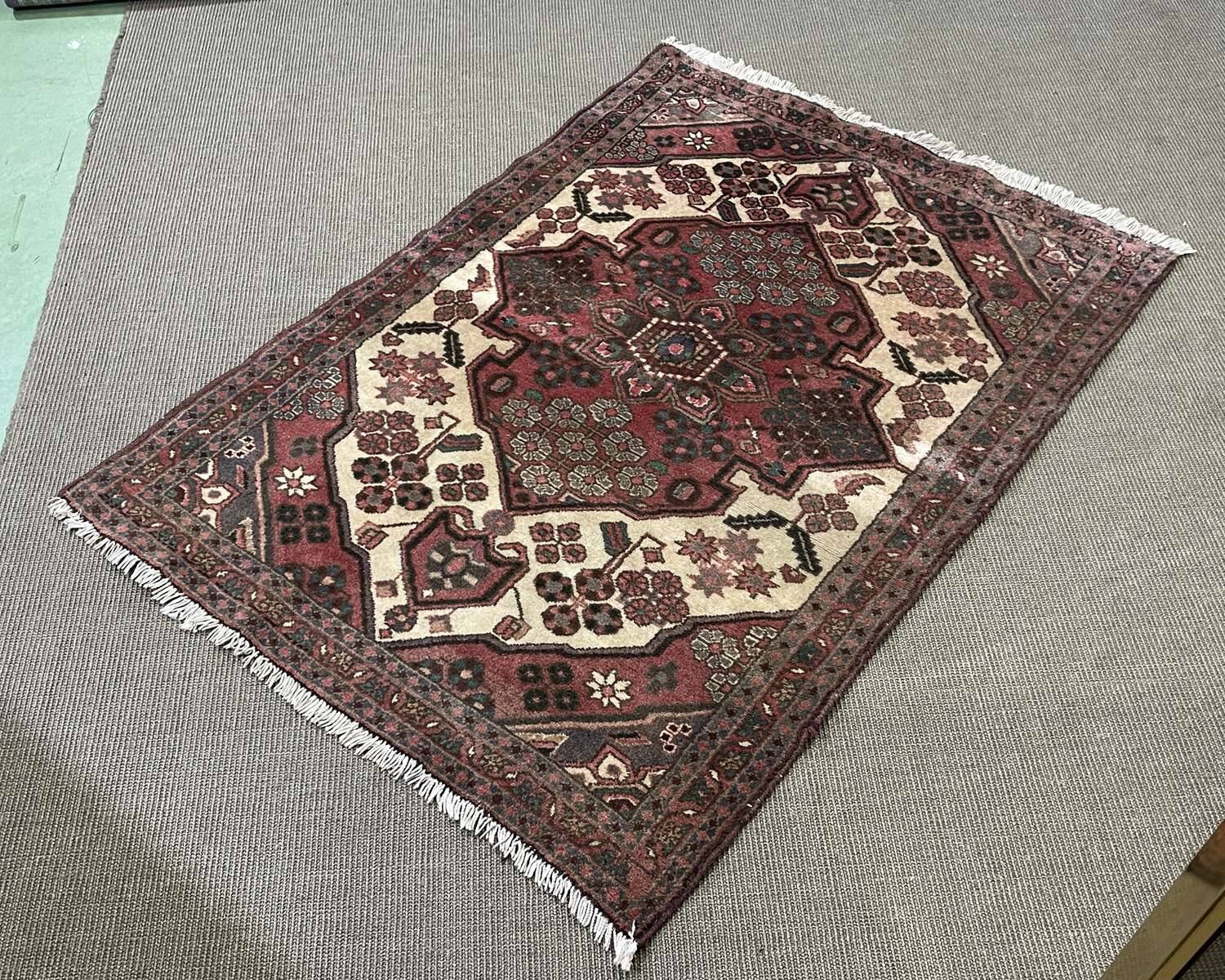 Handmade Iranian wool rug