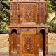 Walnut Cabinet with Marble Inlays Renaissance Style