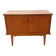 Small vintage Scandinavian teak sideboard from the 1960s.
