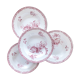 Set of 4 hollow plates Fontanges