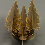 Scandinavian wall lamp by Svend Aage Holm, 1960 in brass