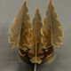 Scandinavian wall lamp by Svend Aage Holm, 1960 in brass