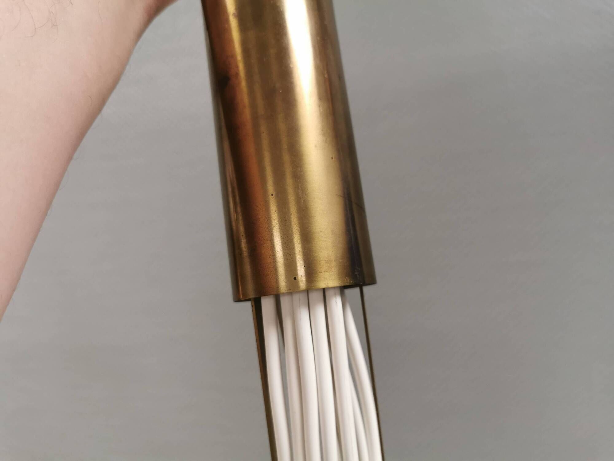 A modernised and restored Vilhelm Lauritzen pendet, for Louis Poulsen 1960s