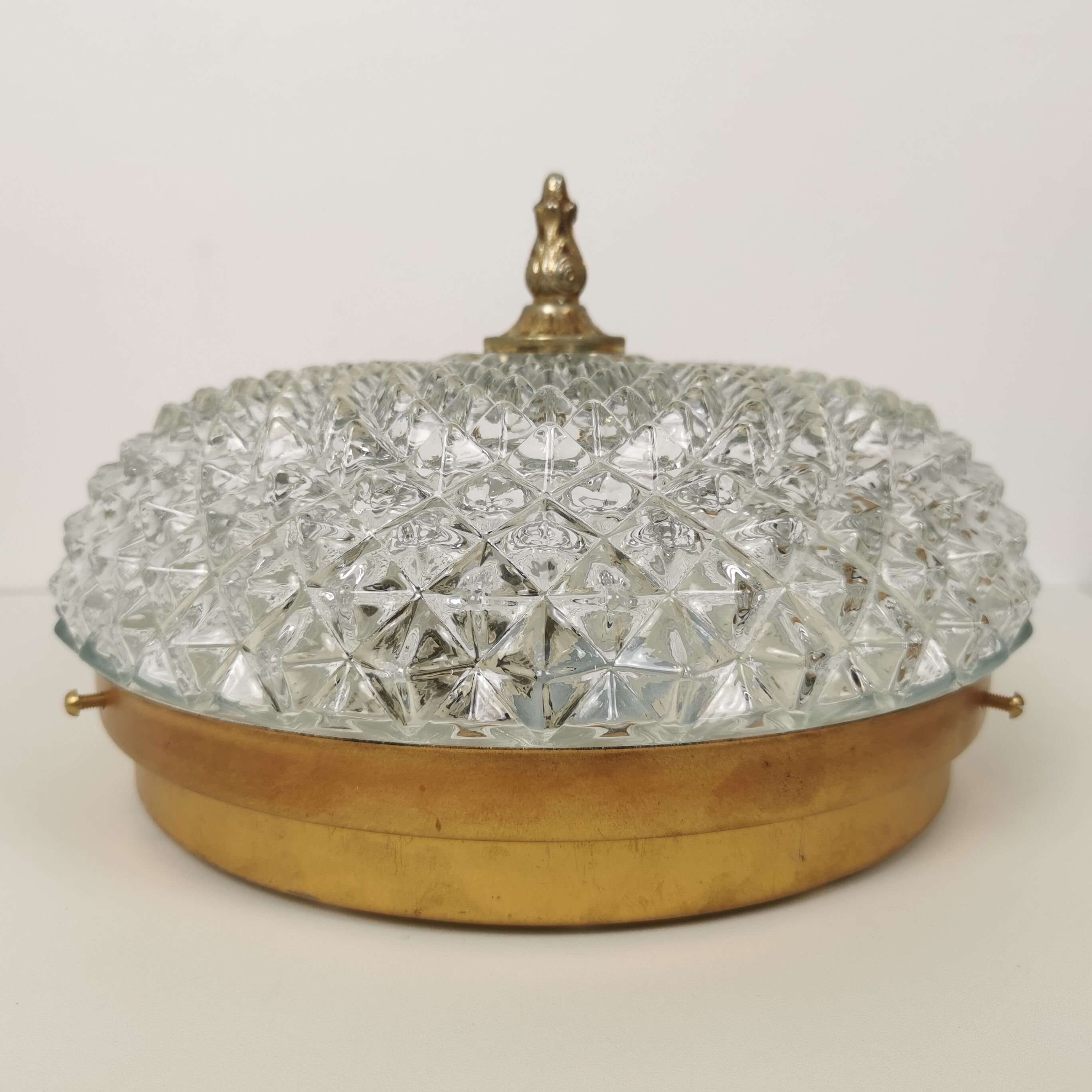 Ceiling lamp cut glass