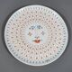 Hand-Painted Ceramic Plate by Mario De Biase for Cerasarda, 1970s