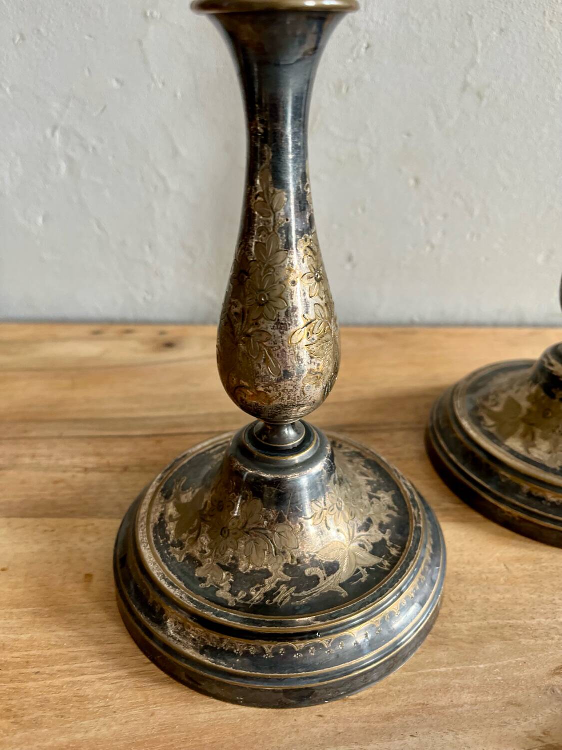 Paire de chandelier