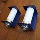 Pair of vintage sconces 70s Delmas