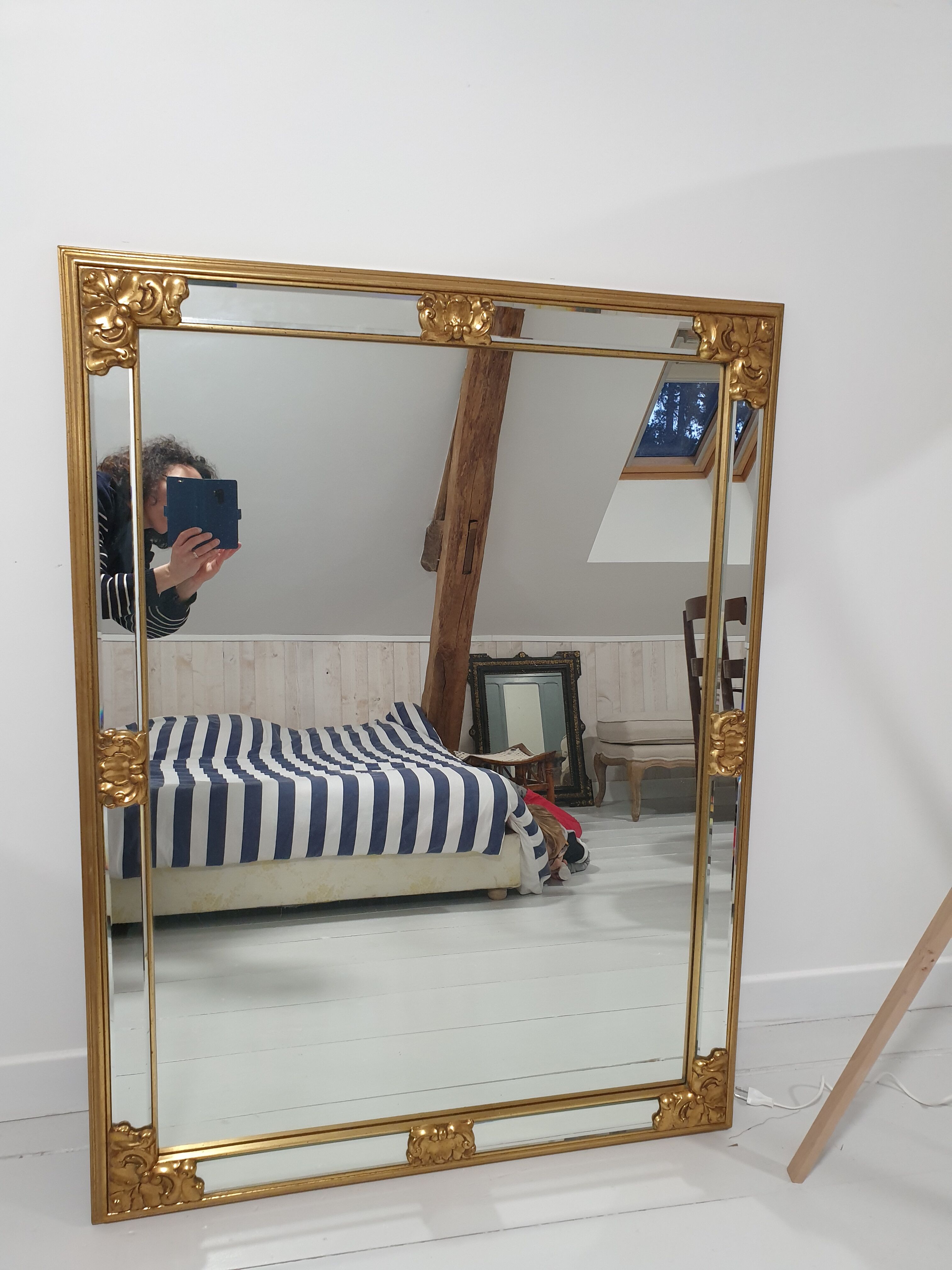 Mirror with pareclose 120×90 cm