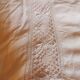 Antique linen cloth monogrammed CP