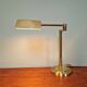 Articulated brass desk lamp, Boulanger (Belgium), 1970-80