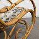 Bamboo rocking chair from the 50s/60s by Arco