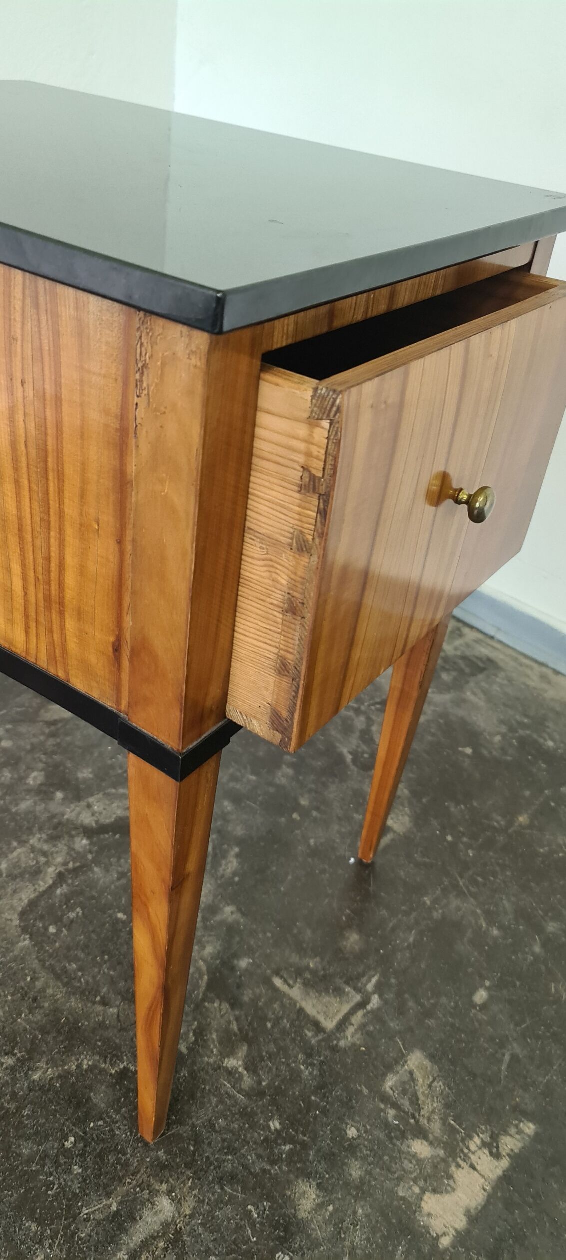 Antique/vintage  marbel topped side table