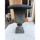 19th-century cast iron "Médicis" vase