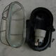 Bakelite window and industrial glass wall light