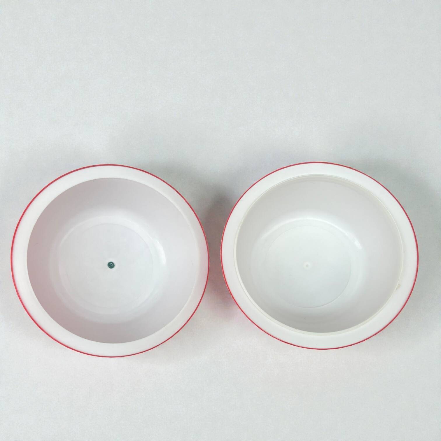 Vintage 70s red tomato plastic ice bucket