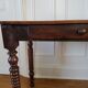 Table with turned legs