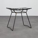 Tabouret Vintage en Fil Métallique par Cees Braakman pour Pastoe, 1960s