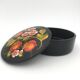 Khokhloma box in lashed wood, hand-painted - Russian crafts - 1960s