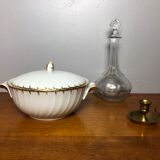 Limoges porcelain soup bowl, Bernardaud