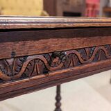 Oak desk table