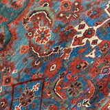 Nice old Persian carpet Afshar 220x298 cm