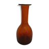 Carafe ambre bullée