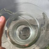 Murano transparent glass vase