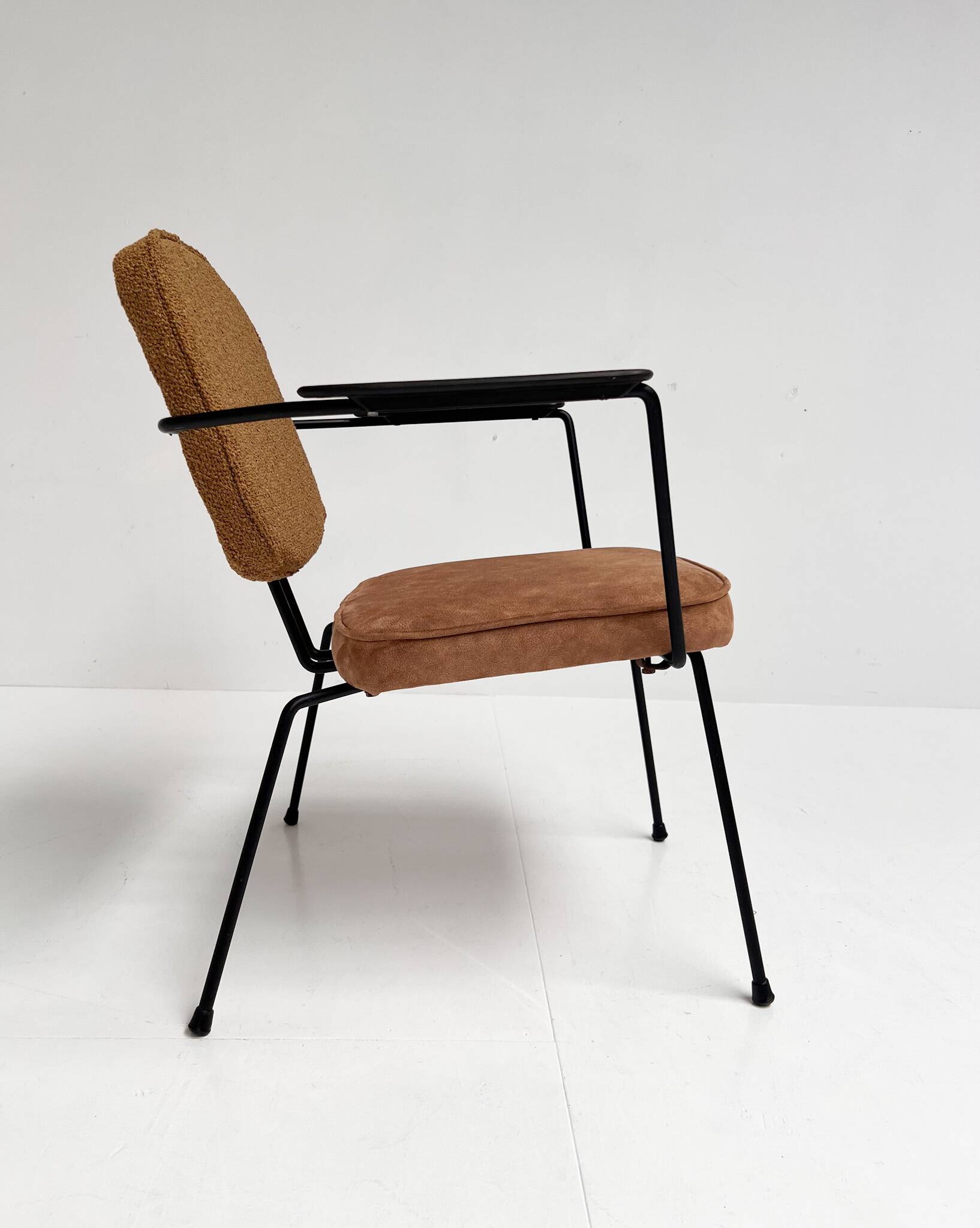 Model 5002 armchair with table by Rudolf Wolf for Elsrijk, 1950s