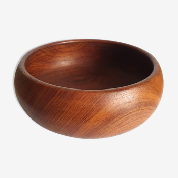 Vintage wooden salad bowl