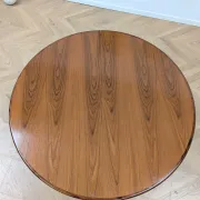 Table ronde G Plan teck scandinave extensible
