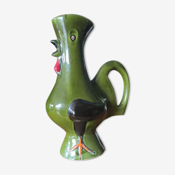 Pitcher by Poet Laval Breton factory around 1960