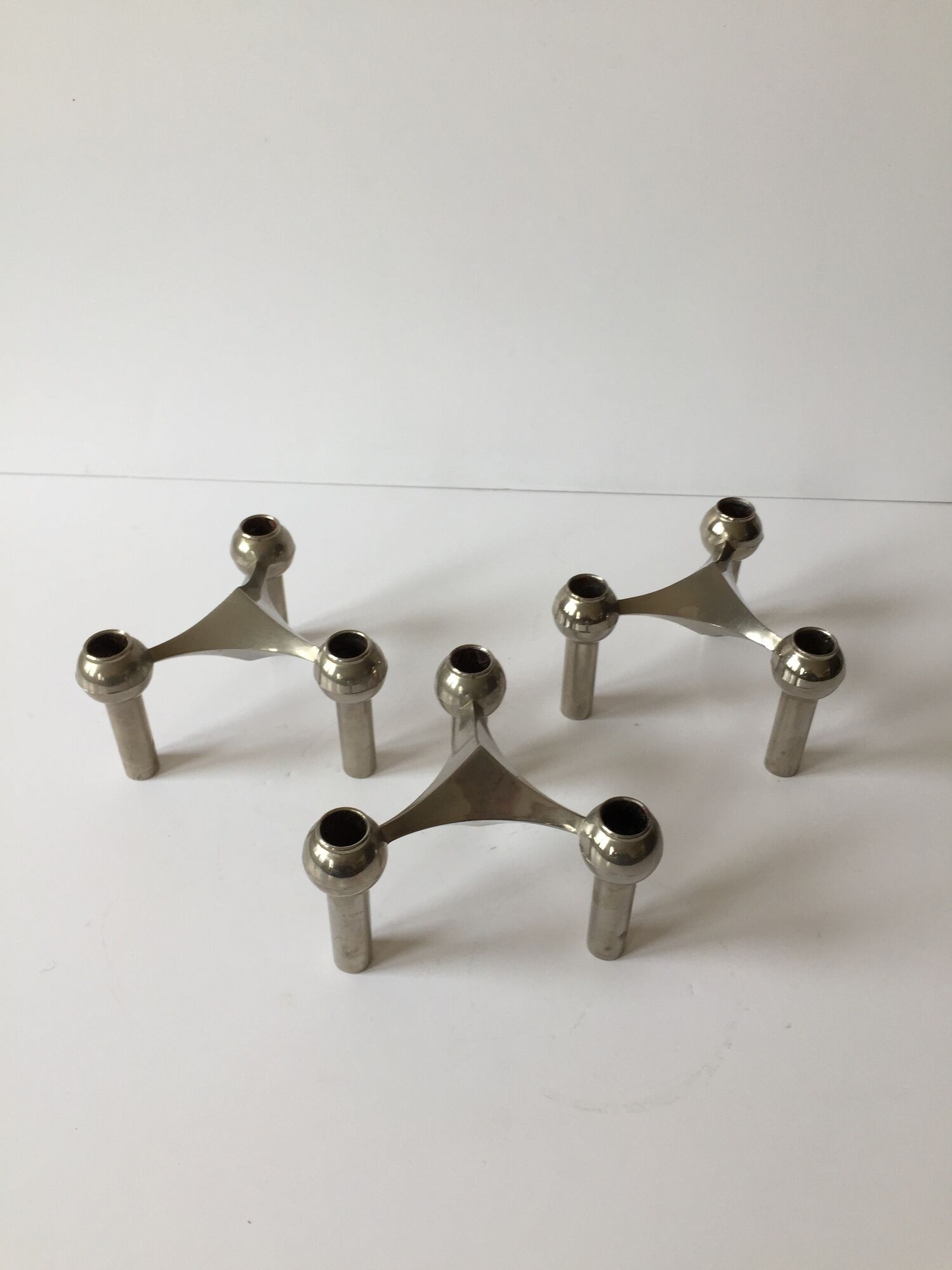 Modular candlestick of the Nagel creator of the years 1970