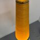 Antique brass and fiber amphora floor lamp from the 60s vintage design