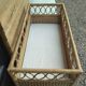 Rattan baby bed