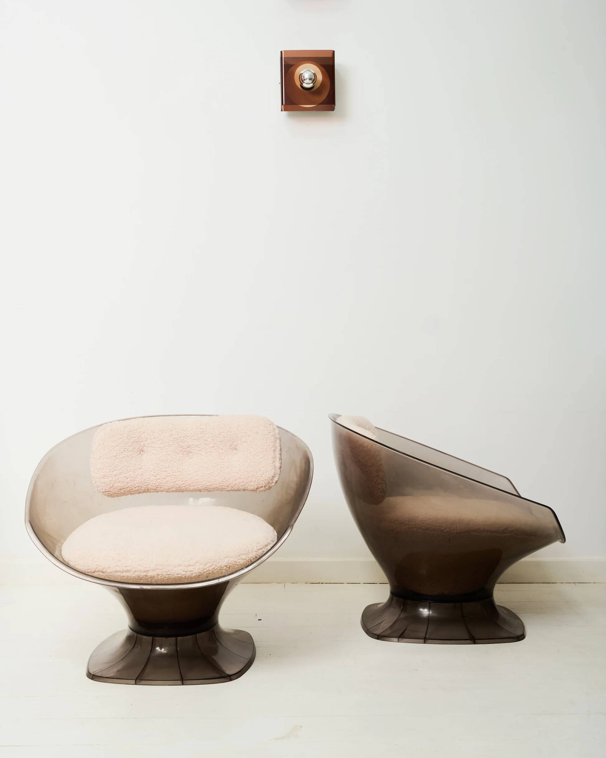Chauffeuse Space age (1 sur 2), Raphael Raffel, 1980s