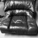 Leather armchair from the 70s