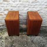 Paire de tables de nuit art deco