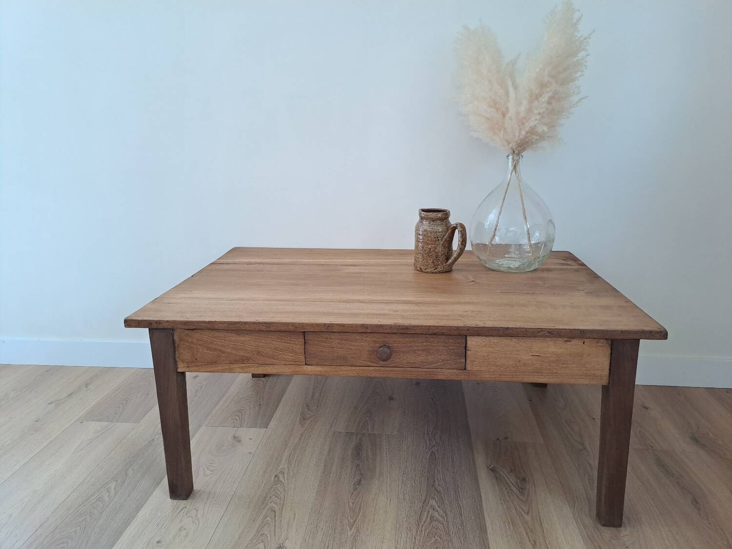 Table de ferme basse